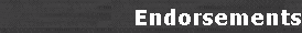 Endorsements